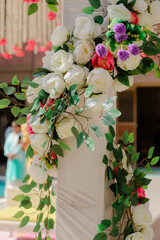 Beautiful romantic elegant wedding decor