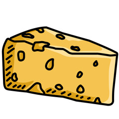 Cheese Vector Illustration 