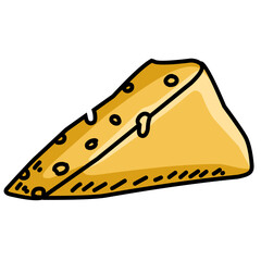 Cheese Vector Illustration 