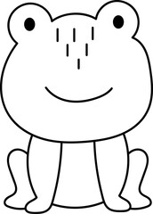 Frog Animal Outline