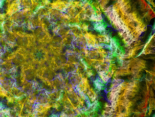 Imaginatory fractal abstract background Image