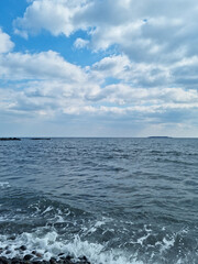 It is a sea of ​​foam.