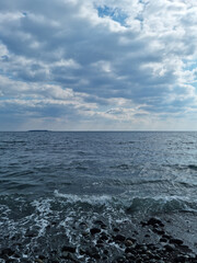 It is a sea of ​​foam.