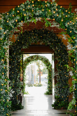 Fototapeta na wymiar Beautiful romantic elegant wedding decor 