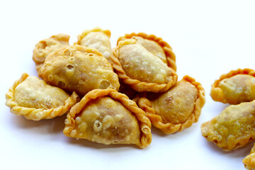 Mini curry puff. Thai dessert