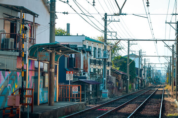 railway in Osaka