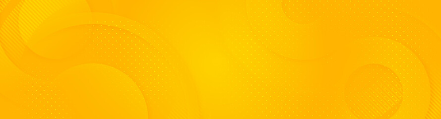 Yellow orange funny luxury circular abstract pattern. 3d circle lines ring. Hot design. Minimal modern dynamic illustration. Elegant blank background. Radio waves. Amazing female sale summer banner - obrazy, fototapety, plakaty