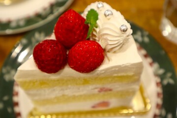 イチゴのショートケーキ