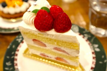 イチゴのショートケーキ