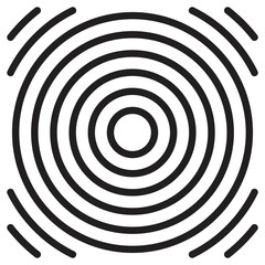 Fototapeta premium Psychedelic Spiral Element