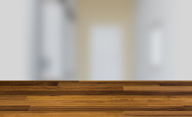 Modern office Cabinet.  3D rendering.   Meeting room. Mockup.   Empty paintings. Texture Wooden parquet. Flooring. Seamless.