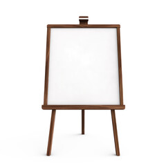 blank whiteboard on isolate transparency background, PNG