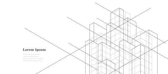 幾何学 抽象 建築 テクノロジー ビジネス 背景