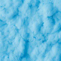 Fototapeta na wymiar textura de algodón de azúcar azul muy detallada