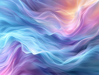 Fototapeta premium a minimalist design of soft pastel colors blended smoothly, creating a serene and uncluttered backdrop. Generative AI