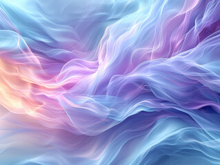 a minimalist design of soft pastel colors blended smoothly, creating a serene and uncluttered backdrop. Generative AI
