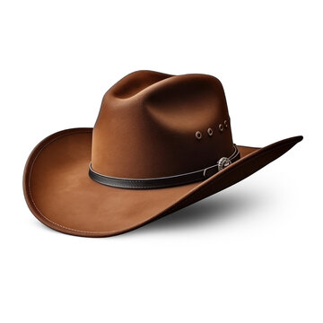 recommend clip art: cowboy hat isolated on white