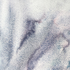 hand drawn watercolor background. Watercolor stains with granulation. background for postcard banners. Colored pigments on paper