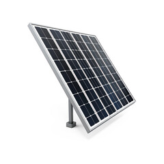 solar panel on isolate transparency background, PNG