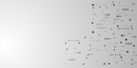 Vectors Square geometrical abstract background on the white.