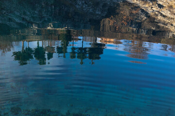 lake in the mountains