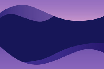 Fototapeta premium Purple wave abstract background, wave graphic, Geometric vector, Minimal Texture, web background, purple cover design, flyer template, banner, wall decoration, wallpaper, purple background design