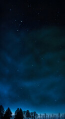 Obraz na płótnie Canvas Night Sky. Generate AI.