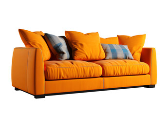sofa, furniture, interior, couch, dicut, PNG file, isolated background