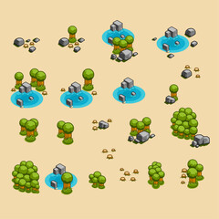 game design forest items