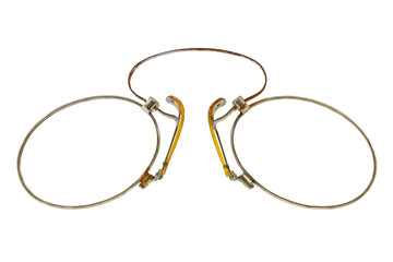 Vintage circular eyeglasses