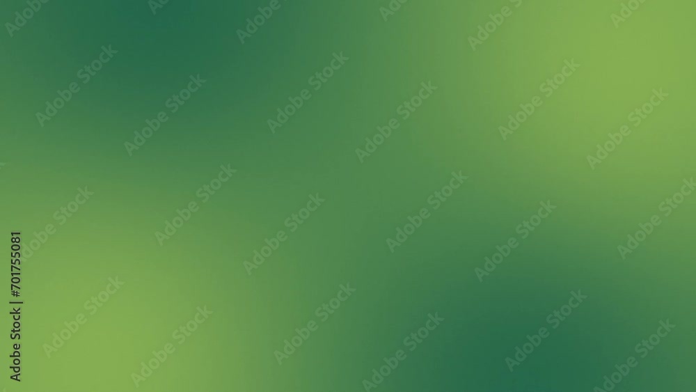 Poster moving abstract blurred background. background animation, producing smooth color transitions. green 