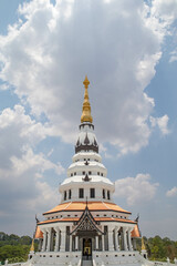 Thamma Chedi Luang Maha Bua Museum At Wat Pa Ban Tat is a new landmark There is a beautiful white...