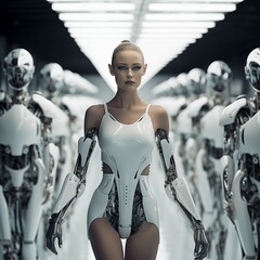 Female Humanoid leading the AI Robotic Revolution