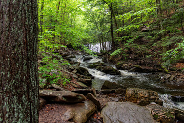 Cascades following Oneida Falls