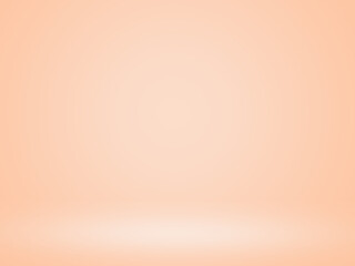 Peach fuzz gradient abstract background empty room with space for your text and picture