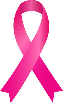 Pink ribbon clipart. Free download transparent .PNG