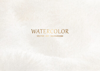 Watercolor vector old paper texture background for cards, flyer, poster, invitation and cover design. Hand drawn watercolour illustration for your design. Place for text. Old template for design.