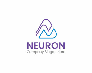Fototapeta premium N Logo Design