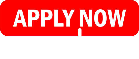 Apply now button. Apply now icon label
