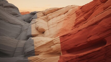 red rock canyon color palette, terracotta, deep reds, 16:9 - Powered by Adobe