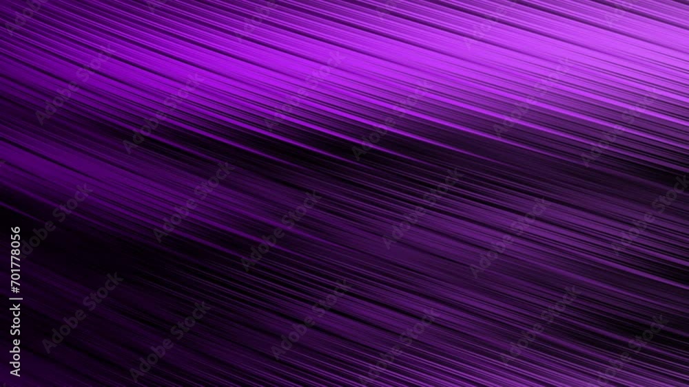 Poster Abstract purple motion background. Dynamic animated loopable background video with wavy texture.