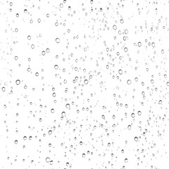water drops on the window