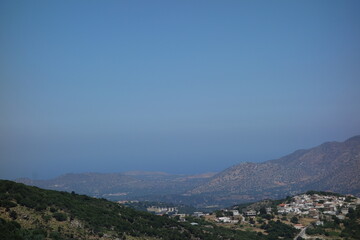 Paysage de Crète 