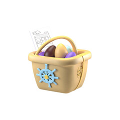 Obraz premium bucket with eggs