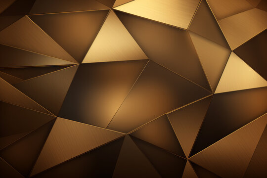 Geometric background banner with a gold foil texture golden vintage sepia-toned photography, shaped canvas, juxtaposition of shapes. Web design elements © MD Media
