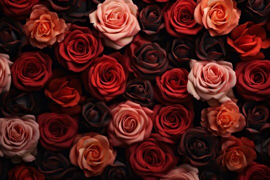 Red flowers wallpaper