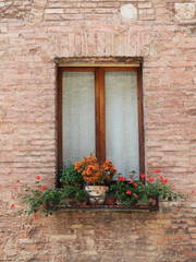 Italian window (Tuscany, Italy)