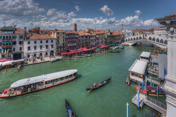 Venezia - Canal Grande e Ponte di Rialto