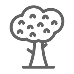 Tree Icon Logo Vector Symbol