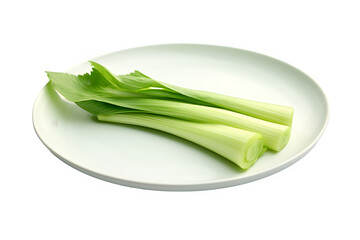 Green onion isolated on PNG background